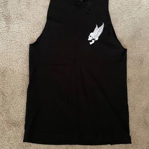 Ripped Workout Tank Top